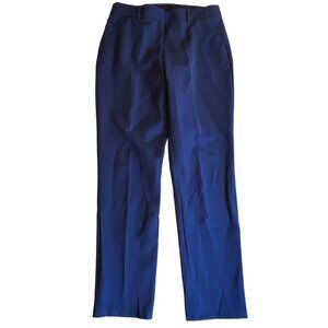 White House Black Market Slim Ankle‎ Pants Womens 12L Navy Blue